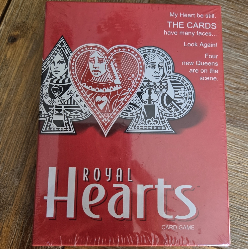 New Royal Hearts Card Game Parker Brothers Boxed Sealed